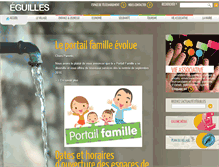 Tablet Screenshot of mairie-eguilles.fr